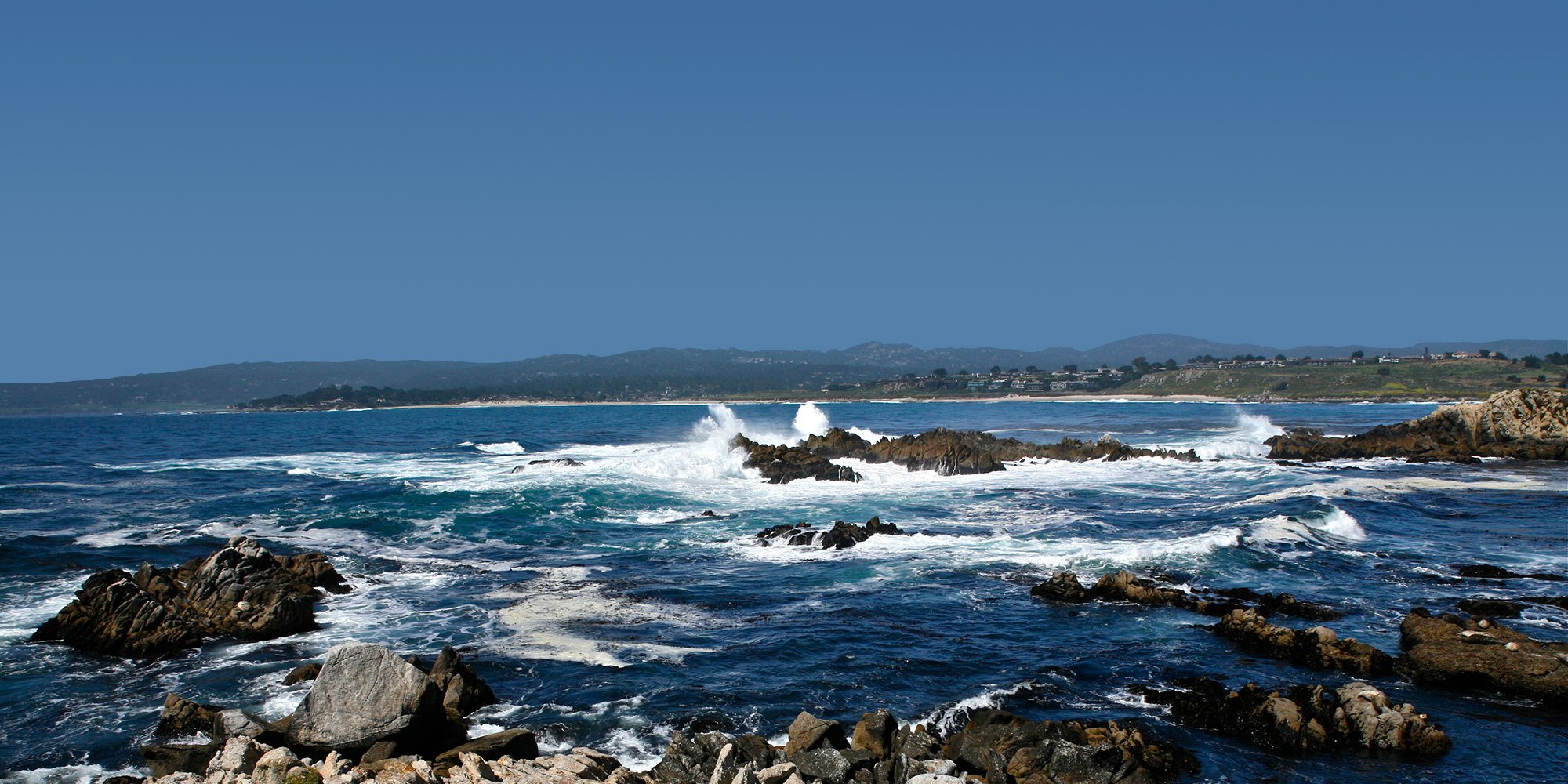 ocean, waves crashing